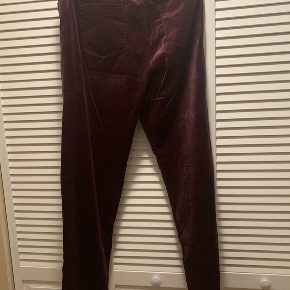 EILEEN FISHER PLUM COLOR PANTS. - Picture 2 of 5